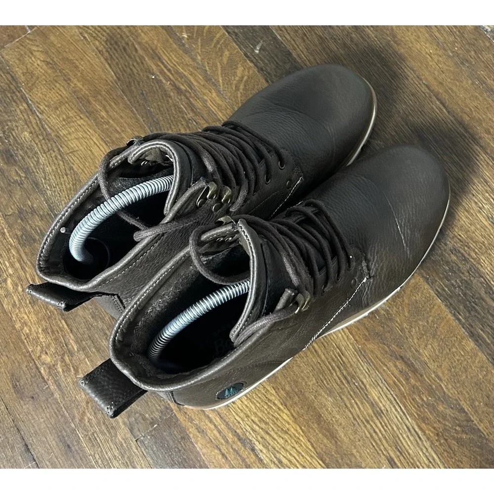 Men's GH Bass‎ & Co. Brown Lace Up Boots Size 9 Outdoors Hiking Camping